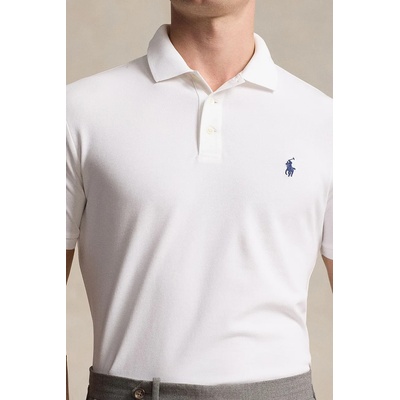 Ralph Lauren тениска с яка мъжка от памук с еластан (710941439)