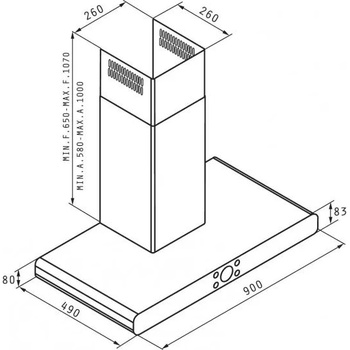 Pyramis Абсорбатор PYRAMIS, VIRAGGIO elegant (VIRAGGIO elegant)