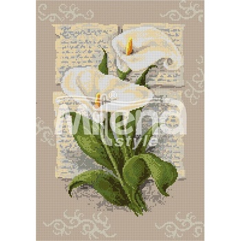 Milena Style Писмо с калии - гоблен със схема