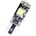 Диодна крушка Т10 с 3 диода - canbus 4300k (t10can3smd4)