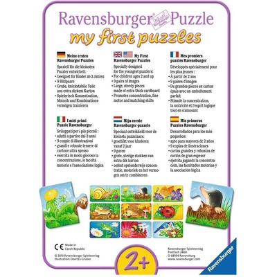 Ravensburger Moje první Dopravní prostředky 9 x 2 18 dílků