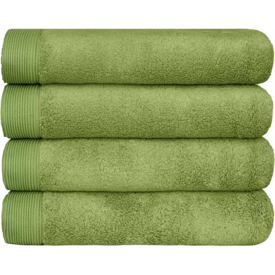 SCANquilt Uterák froté MODAL SOFT zelená 70x140cm