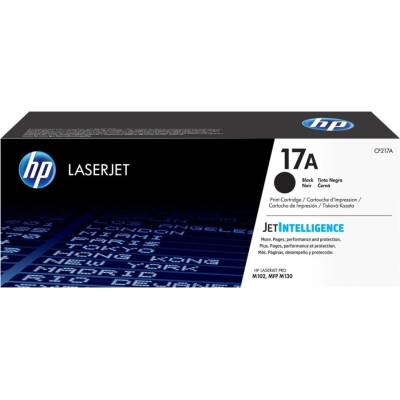 HP 17A original LaserJet Toner CF217A, цвят черен (CF217A)