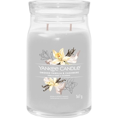 YANKEE CANDLE Signature Smoked Vanilla & Cashmere 368 g