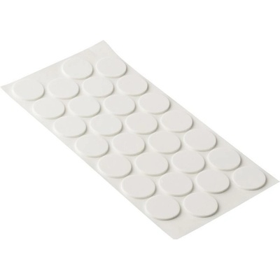 Walteco Protiskluzové podložky EVA, průměr 28mm, samolepicí, bílé, 28 ks , 85078 – Hledejceny.cz