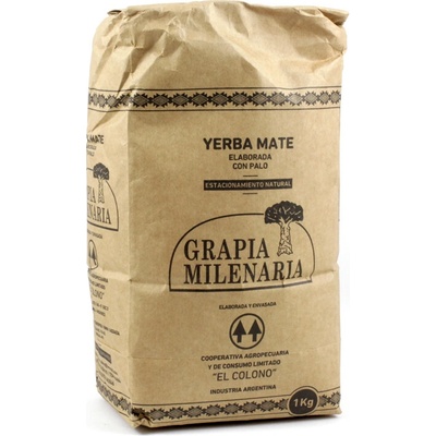 PijuMate Yerba Maté Grapia Milenaria 1000 g