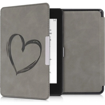 KW Mobile Brushed Heart KW4897505 pre Amazon Kindle Paperwhite 4 2018 šedé
