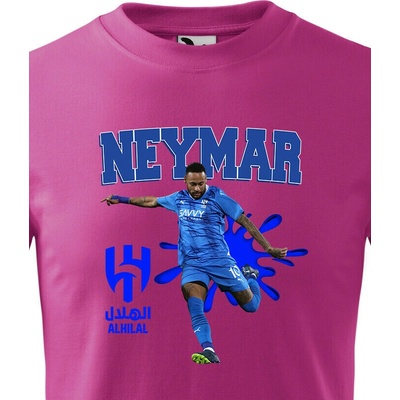 Dětské tričko Neymar Barva Purpurová Canvas Bezvatriko.cz 2035