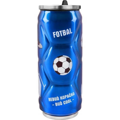 ORION Termoska-plech.ner. fotbal 500 ml
