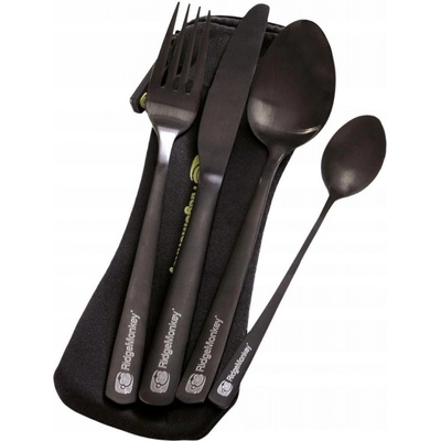 RidgeMonkey DLX Cutlery Set – Sleviste.cz