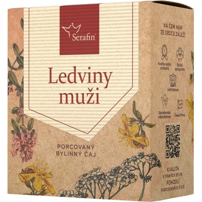 Serafin byliny Ledviny muži bylinný čaj porcovaný 15 x 2,5 g