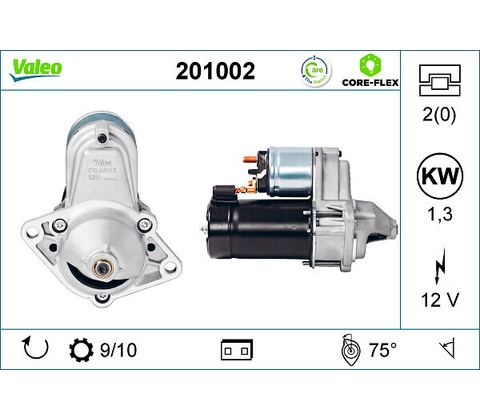 Startér VALEO 201002