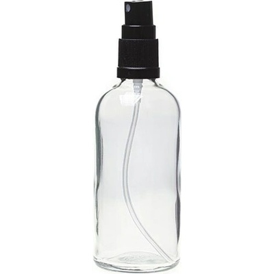 MKN Sklenená fľaštička s rozprašovačom 100 ml číra