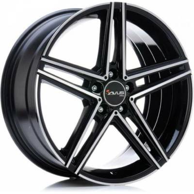 AVUS AC-515 7,5x18 5x112 ET52 black polished