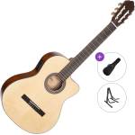 Cort AC120CE OP Standard SET 4/4 Natural Класическа китара с предусилвател