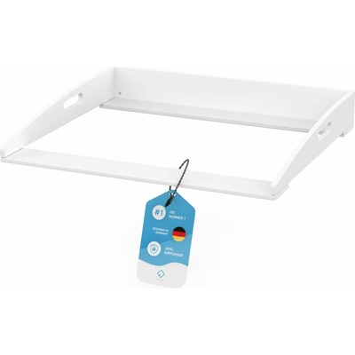 HappyBaby Přebalovací pult, nástavec na Hemnes bílý 85 x 75 x 13 cm