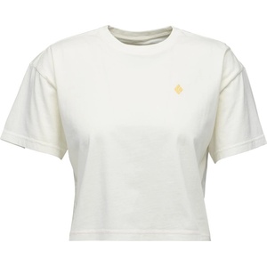 Black Diamond Дамска тениска Black Diamond Women's Diamond Crop S/S Tee T-shirt - Off White (916-3679-0214)
