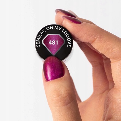 SEMILAC HYBRIDNÍ LAK 481 OH MY LOOOVE 7ml
