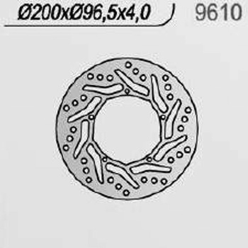 NG Brzdový kotúč NG 9610