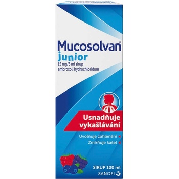 MUCOSOLVAN JUNIOR POR 15MG/5ML SIR 100ML