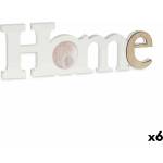 Gift Decor Рамка за снимки Home Бял Кафяв Дървен MDF (40 x 13, 5 x 1, 7 cm) (6 броя)