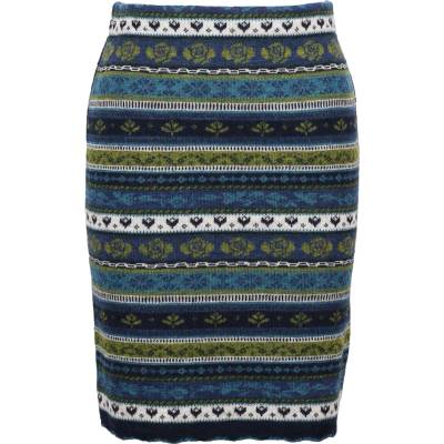 Flomax Дамска пола Flomax Women's Strickrock Oda Skirt - Nachtblau / Türkis - размер XS (113-0951-0211)