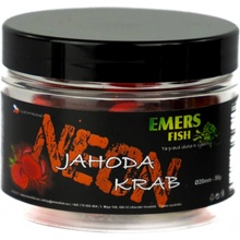 Emers Fish boilies Neonky Jahoda Krab 50g 24mm