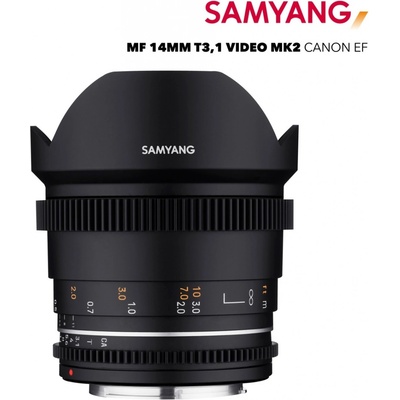Samyang 14mm T3,1 VDSLR MK2 Canon EF