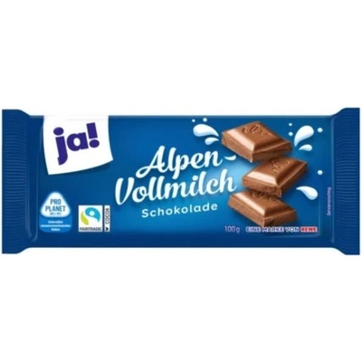 Ja! Alpenmilchschokolade 100 g