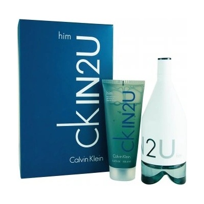 Calvin Klein In2U Him Подаръчен комплект Тоалетна вода 100ml + Душ гел 100ml, мъже