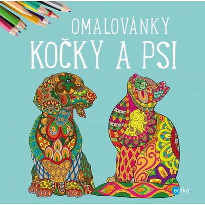 Kočky a psi omalovánky Kolektív
