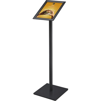 A-Z Reklama CZ Stojan MENUBOARD s klaprámem A4 - Ostrý roh - Černý – Sleviste.cz