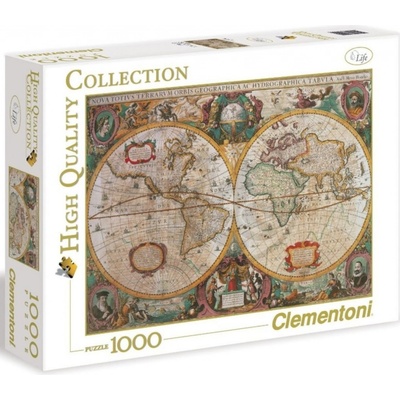 Clementoni Historická mapa 1000 dielov