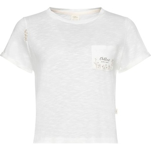 Chillaz Дамска тениска Chillaz Women's Grosetto Search & Respect T-shirt - Creme - размер 42 (EU) (916-6245-0116)