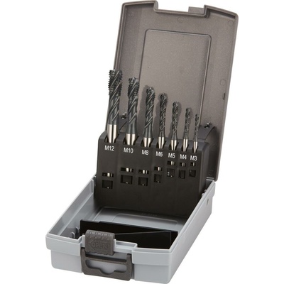 FORTIS Sada strojních závitníků hss-co5 černěný typ inox 6h m3-m12 fortis