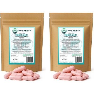 AKCIA NUTRI&ZEN 2x HepaLipid+ 100 kapsúl