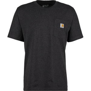 Carhartt Мъжка тениска Carhartt Workw Pocket S/S T-shirt - Carbon Heather - размер XL (016-7689-1015)