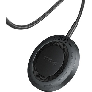Mcdodo Безжично зарядно - Mcdodo (CH-5490) - магнитно, за iPhone, 15W, 1m - Черен