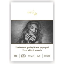 Smiltainis Skicák SMLT Art Professional quality Bristol gramáž 308 gsm lepený A4 10