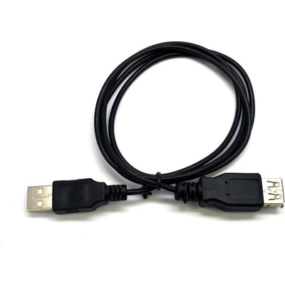 C-TECH CB-USB2AA-18-B USB A-A, 1,8m, čený
