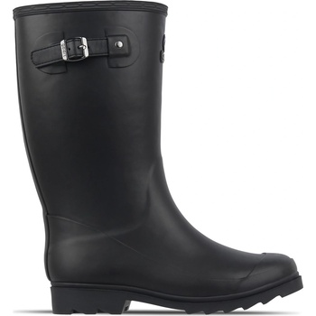 Gelert Fur Lined Welly Boot Womens - Black