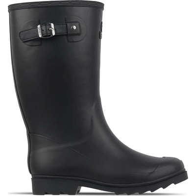 Gelert Fur Lined Welly Boot Womens - Black