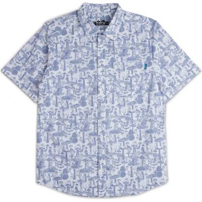 KAVU Мъжка риза с копчета KAVU Topspot Shirt - Mushroom Forest (033-3156-0312)