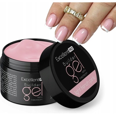 Excellent Peo Builder Thixo French pink stavební gel 50 g