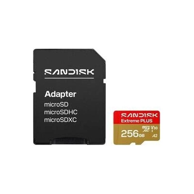 SanDisk MicroSDXC Extreme Plus 256GB SDSQXBJ-256G-GU6MA
