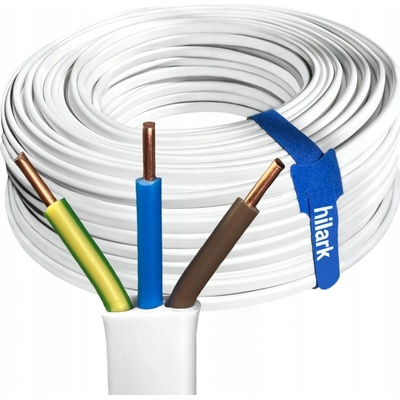 Hilark plochý 3x2,5 mm2 20 m