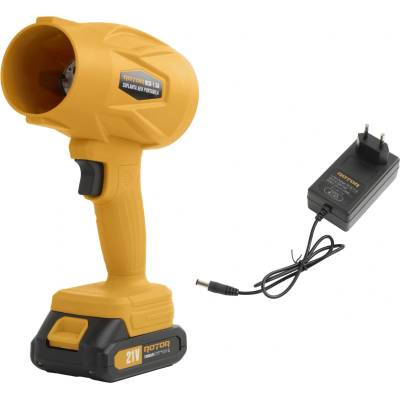 Въздуходувка акумулаторна, rotor rcb-1.5a, 21v, 1.3a, 315w, 45 м/сек (et16469)