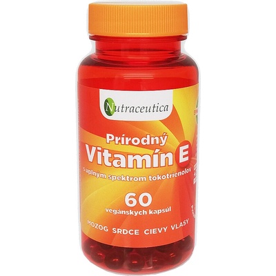 Nutraceutica Prírodný Vitamín E 60 kapsúl