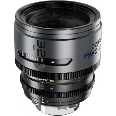 DZOFILM Pavo 2x Anamorphic 32 mm T2,1 pro PL/EF S35 metric Blue Coating