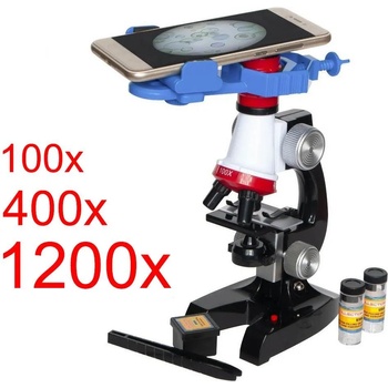 Image 1 of Детски микроскоп със стойка за смартфон и аксесоари (1169999)